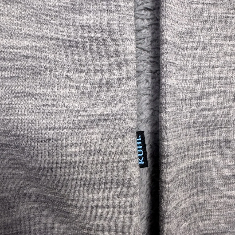 Kuhl Sweatshirt Men XL Team Merino Wool 1/4 Zip Sweater Baselayer Steamboat 3015